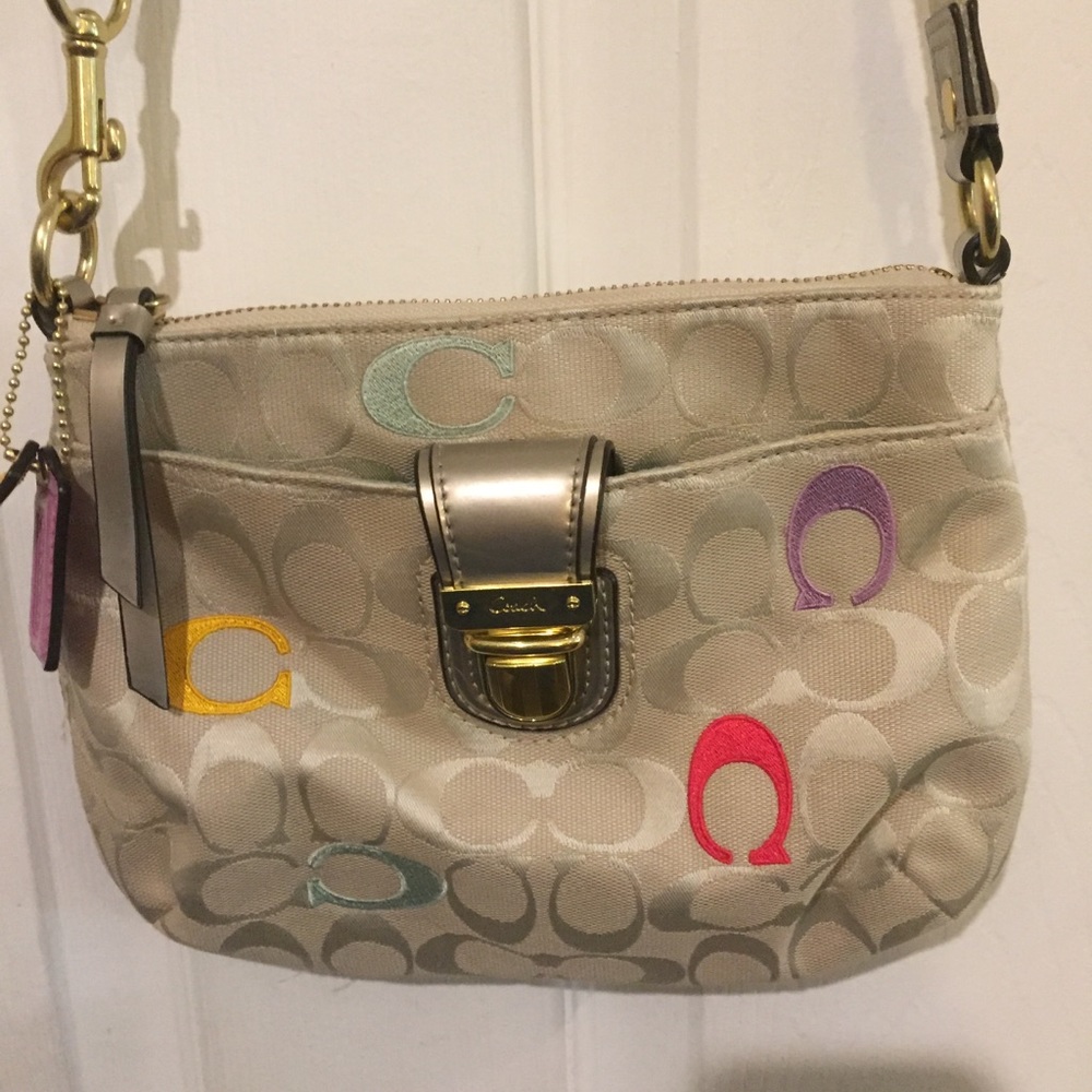 Coach Signature Crossbody Purse